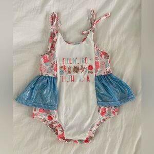 Feelin’ Free in the USA Bubble Romper - Patriotic, July 4th, USA, NWOT, Toddler
